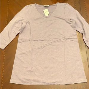 J Jill Pure Jill Multiseam V-Neck Tunic